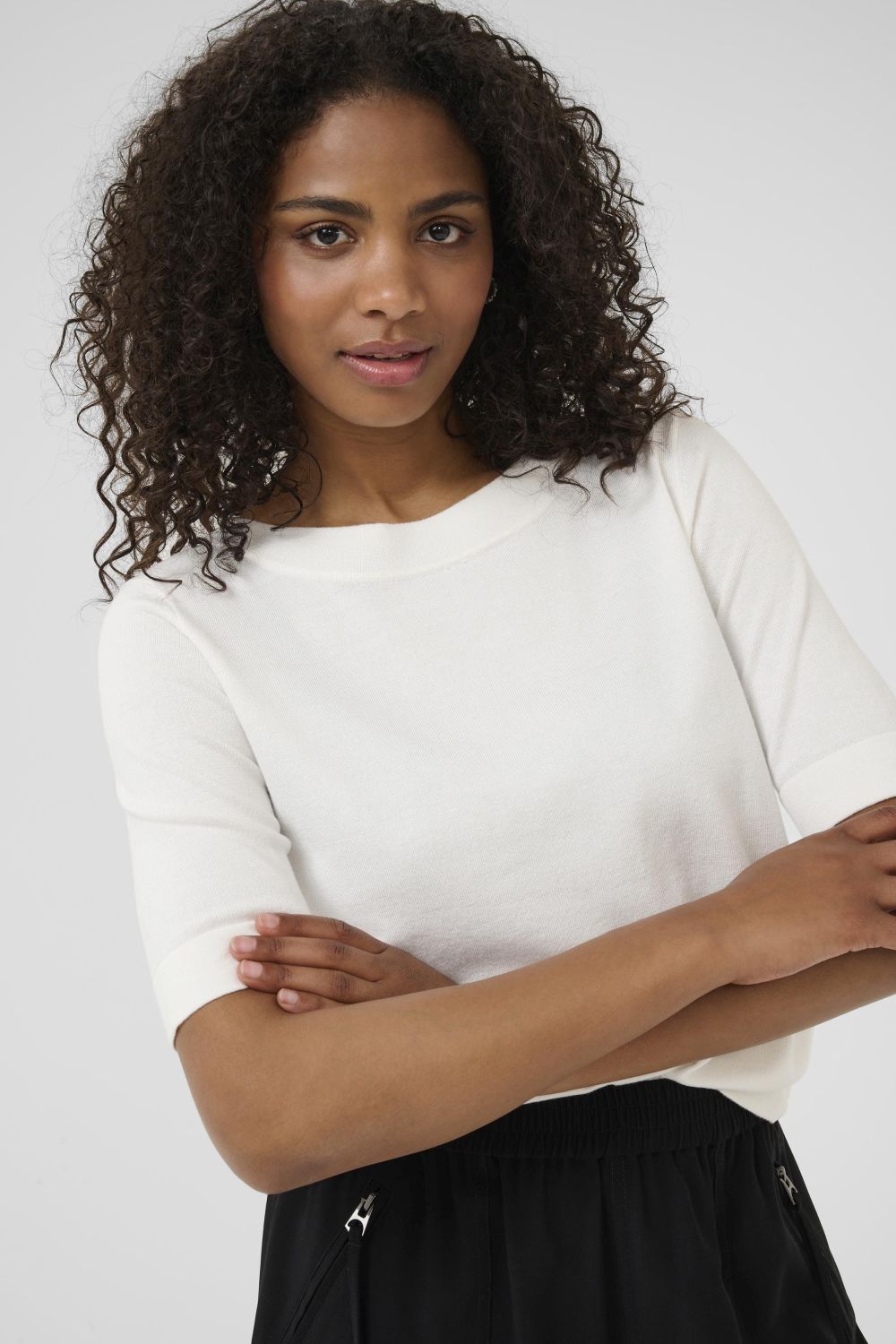 Kaffe Lizza Boatneck Jumper