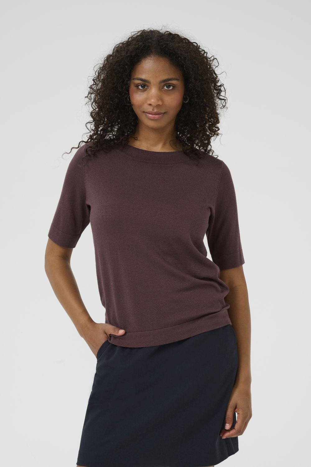 Kaffe Lizza Boatneck Jumper
