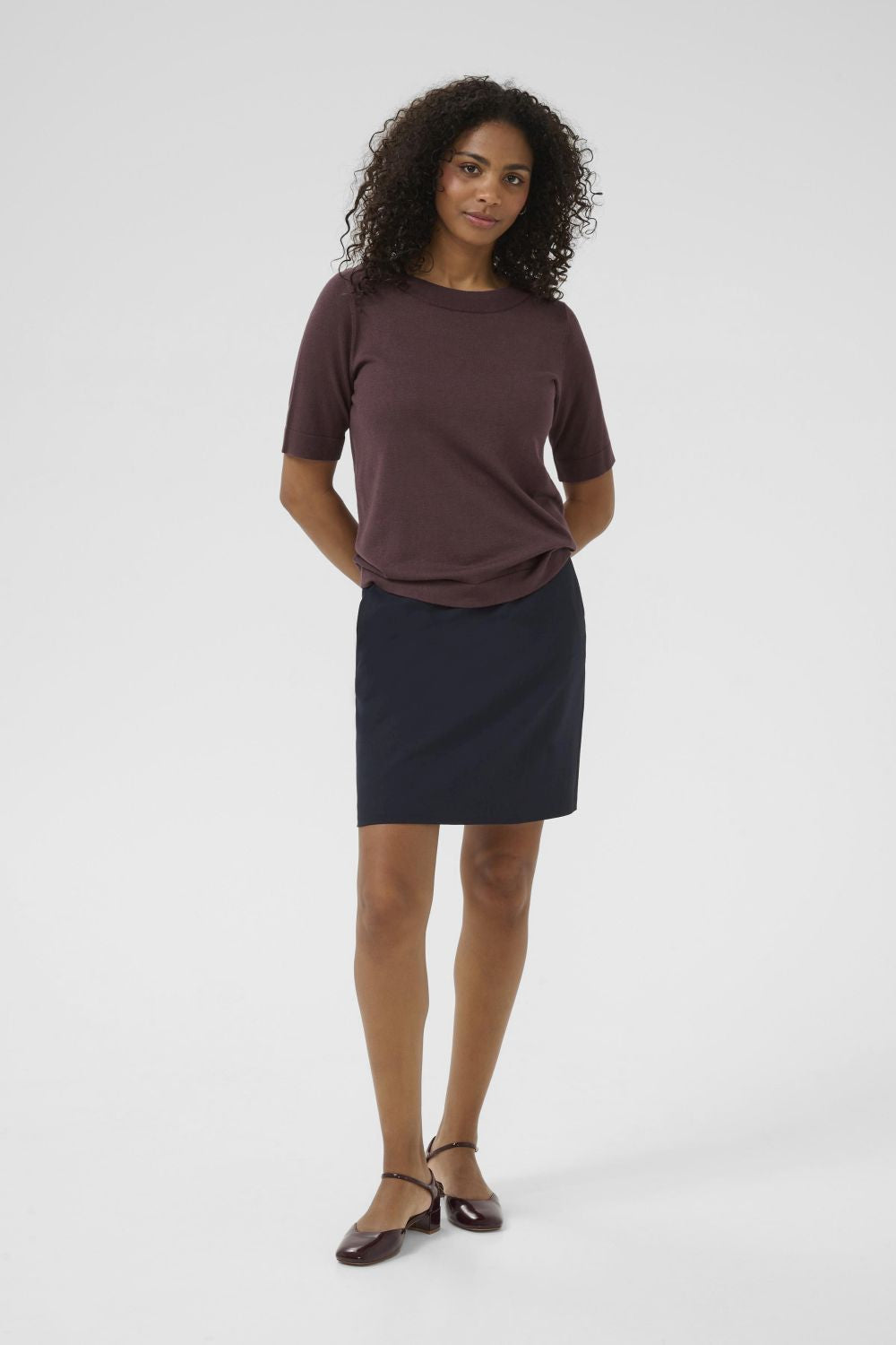 Kaffe Lizza Boatneck Jumper