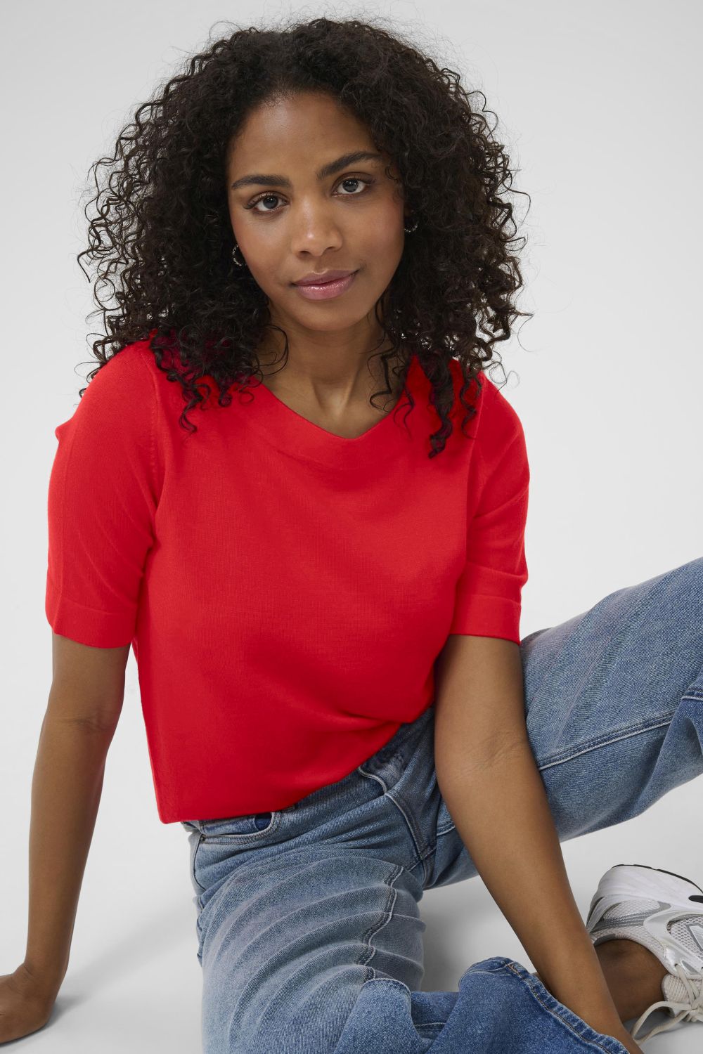 Kaffe Lizza Boatneck Jumper