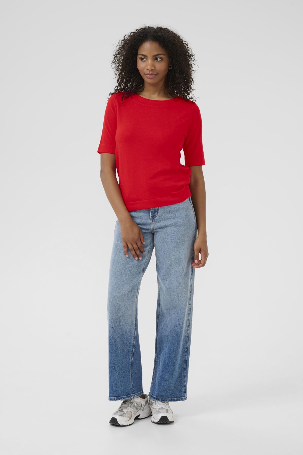 Kaffe Lizza Boatneck Jumper