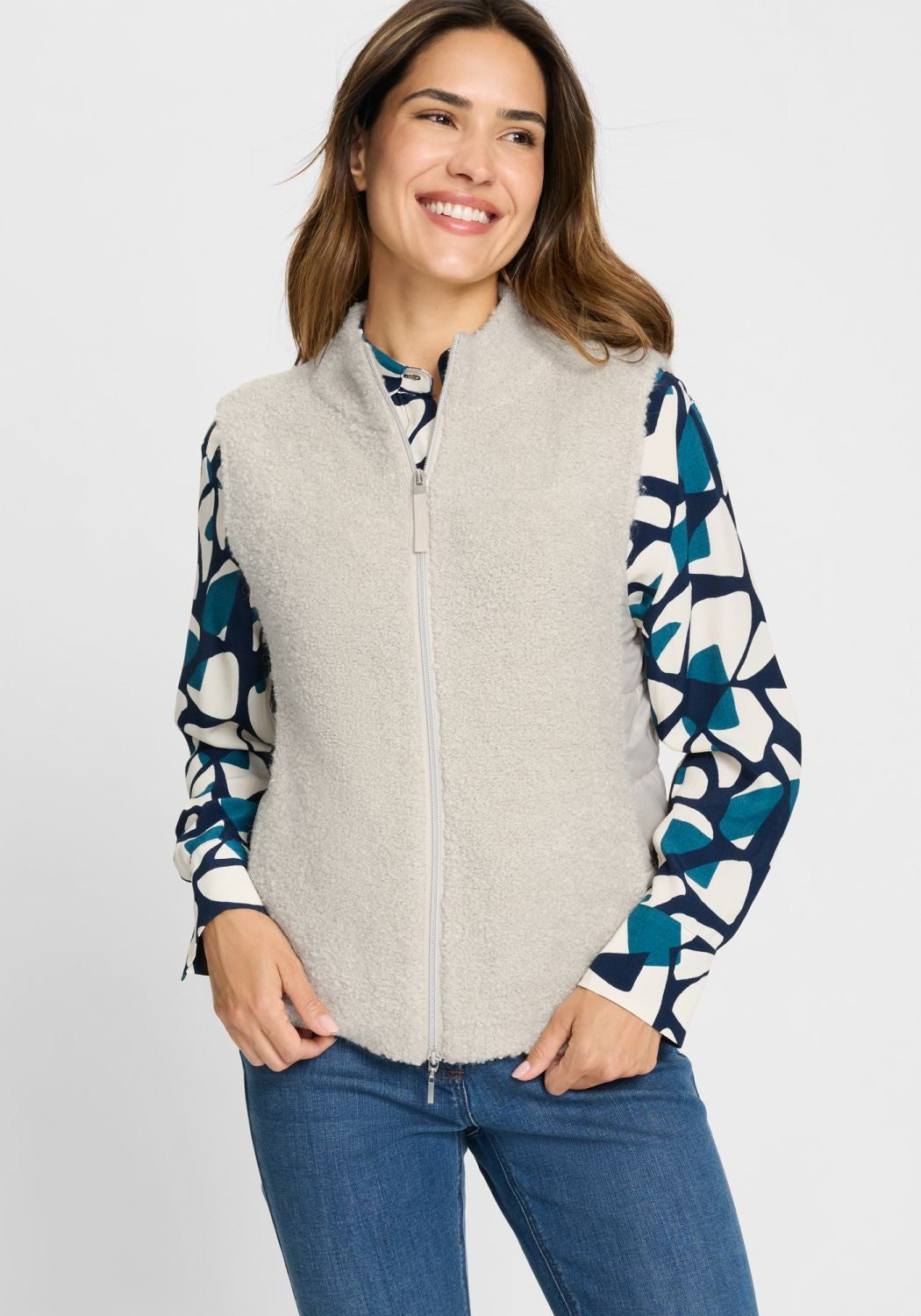 Olsen Boucle Gilet