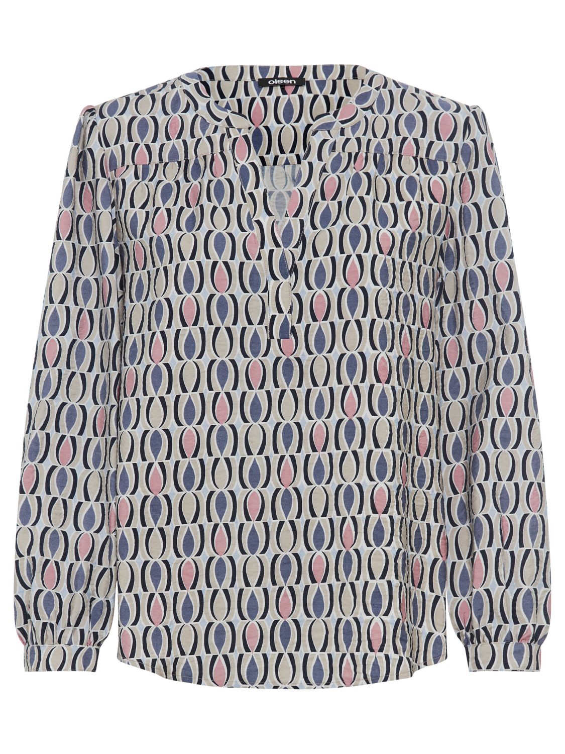 Olsen Geo Blouse