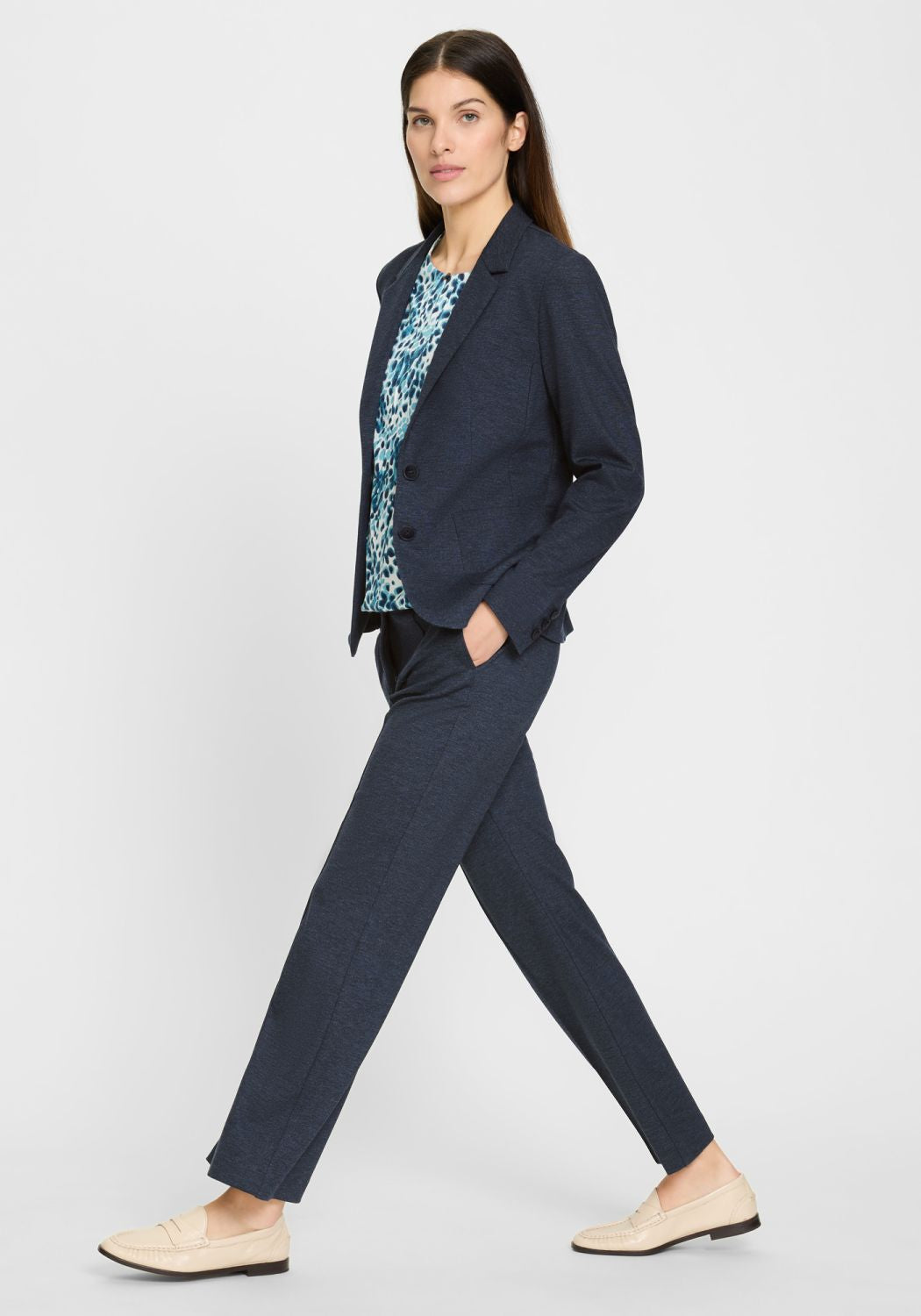 Olsen Jersey Marl Blazer