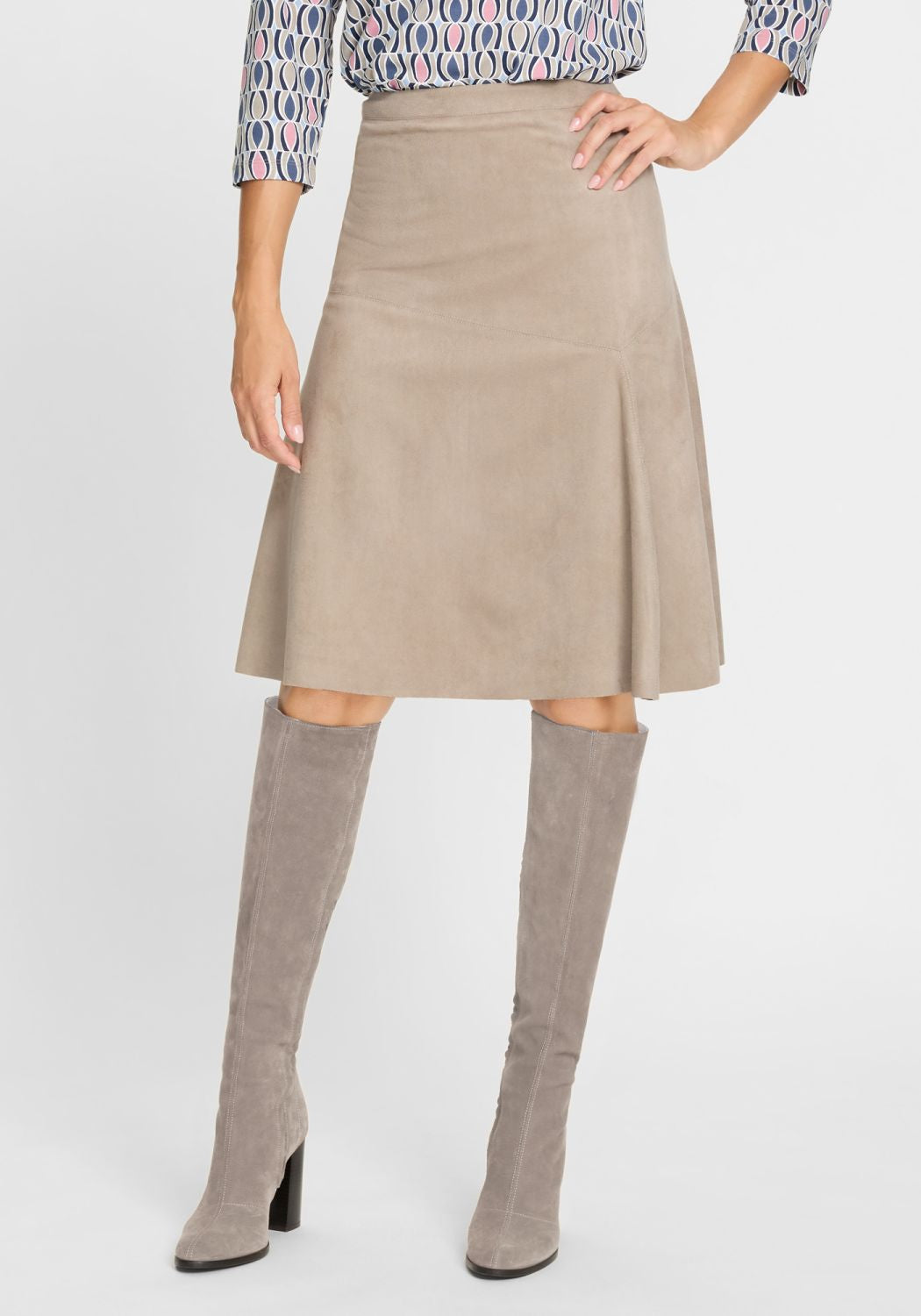 Olsen Suede Skirt