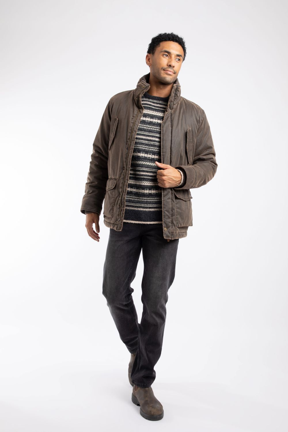 Weird Fish Thunderchief Coat