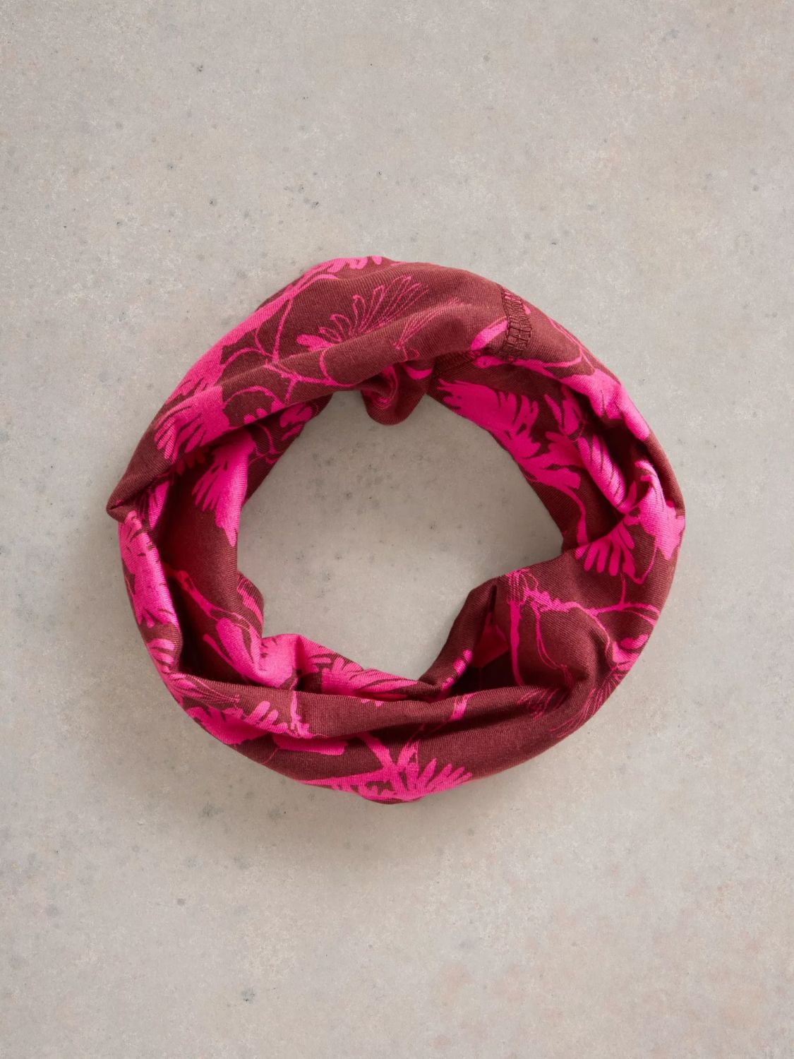 White Stuff Jersey Roll Scarf