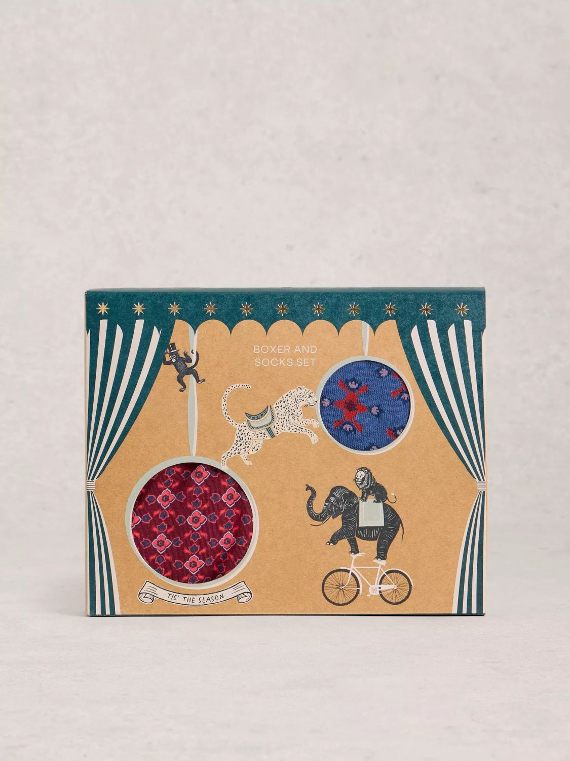 White Stuff Boxers & Socks Gift set