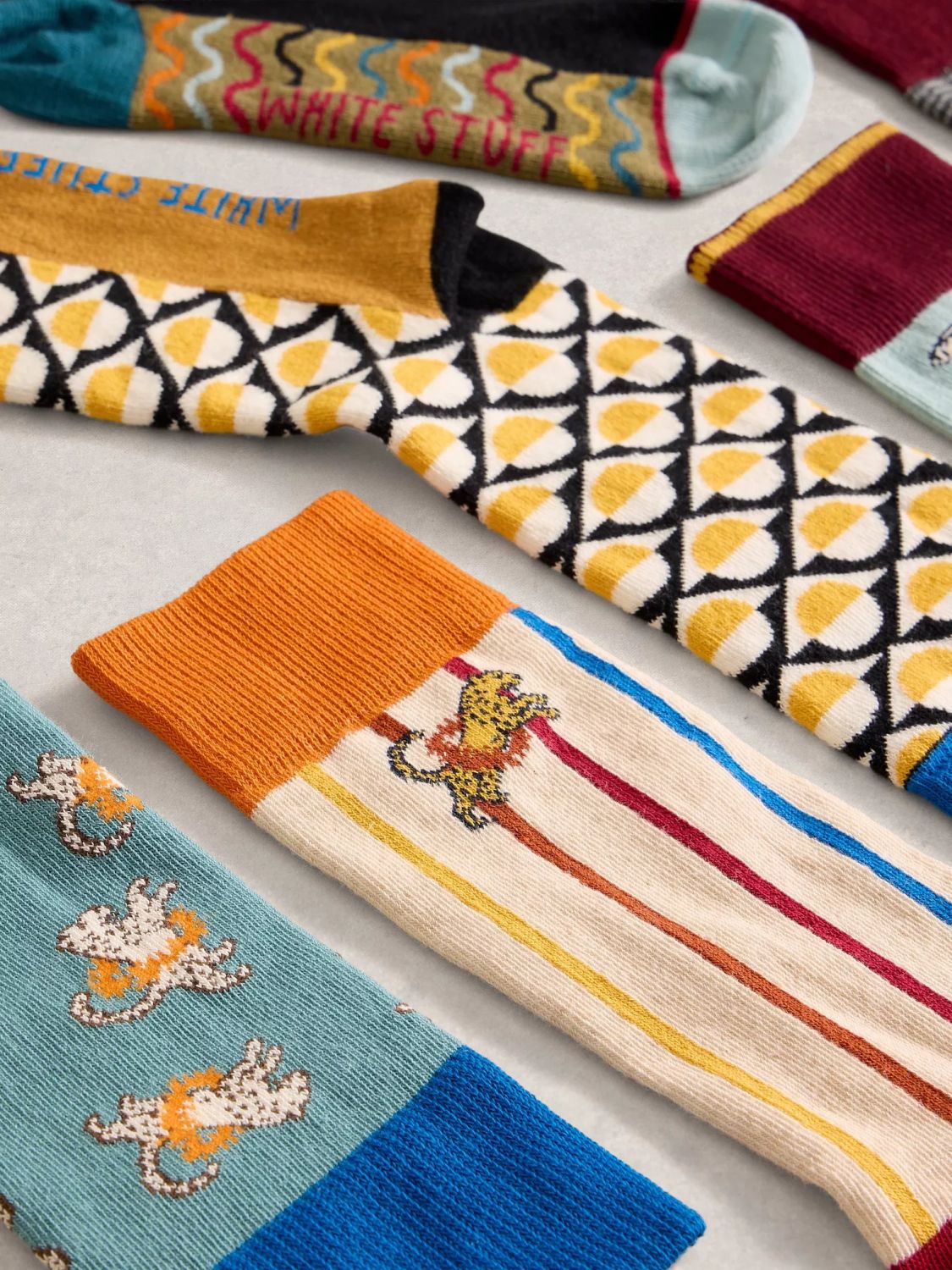 White Stuff Mens Advent Socks