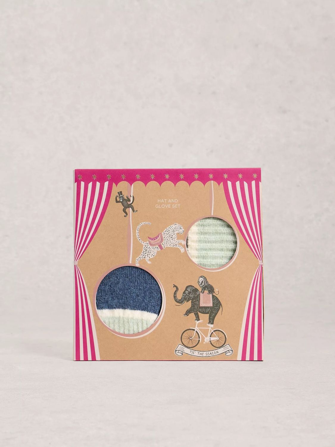 White Stuff Hat & Glove Gift Box