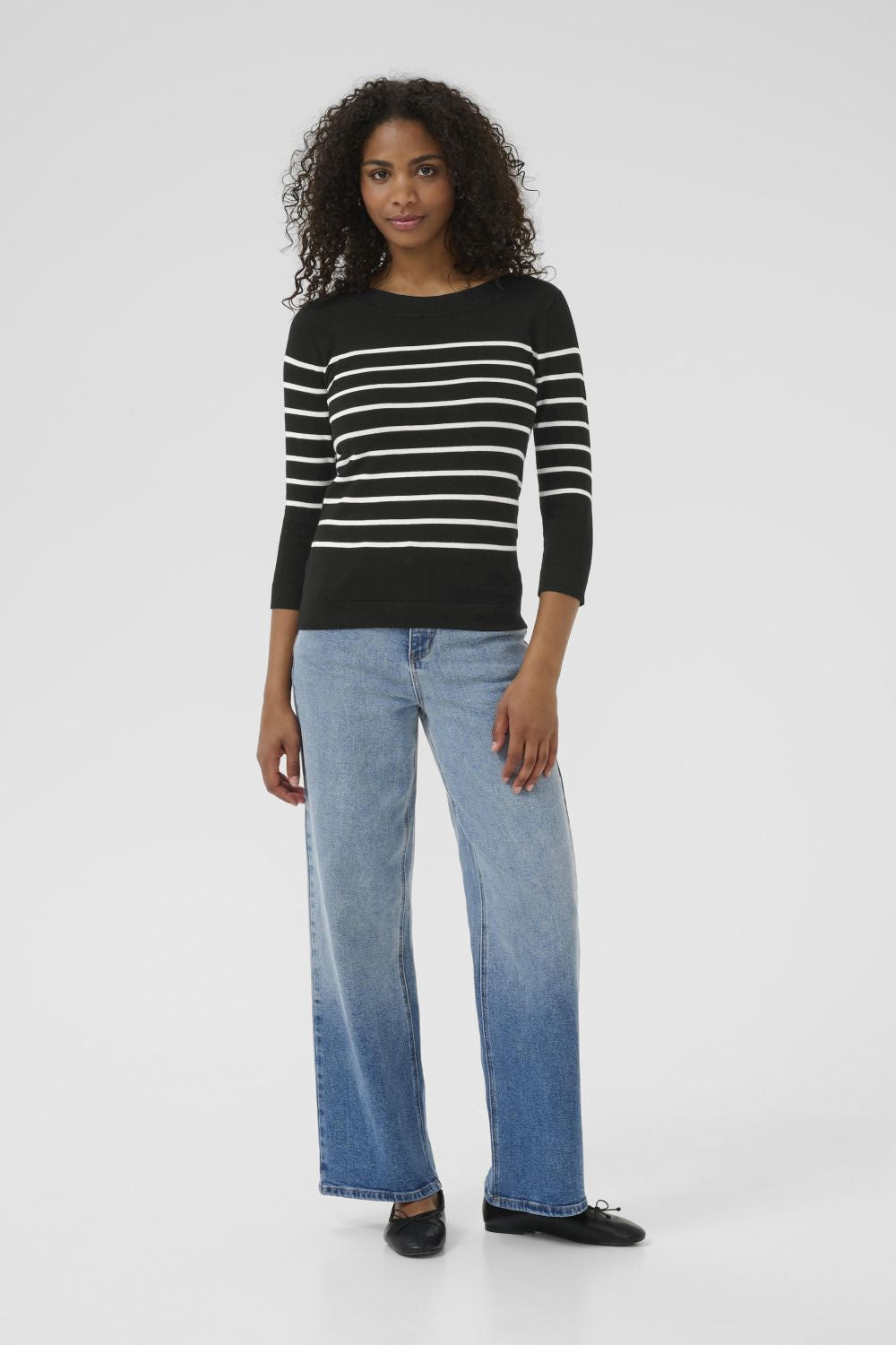 Kaffe Lizza Boatneck Jumper