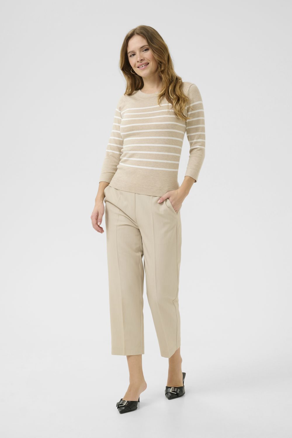 Kaffe Lizza Boatneck Jumper