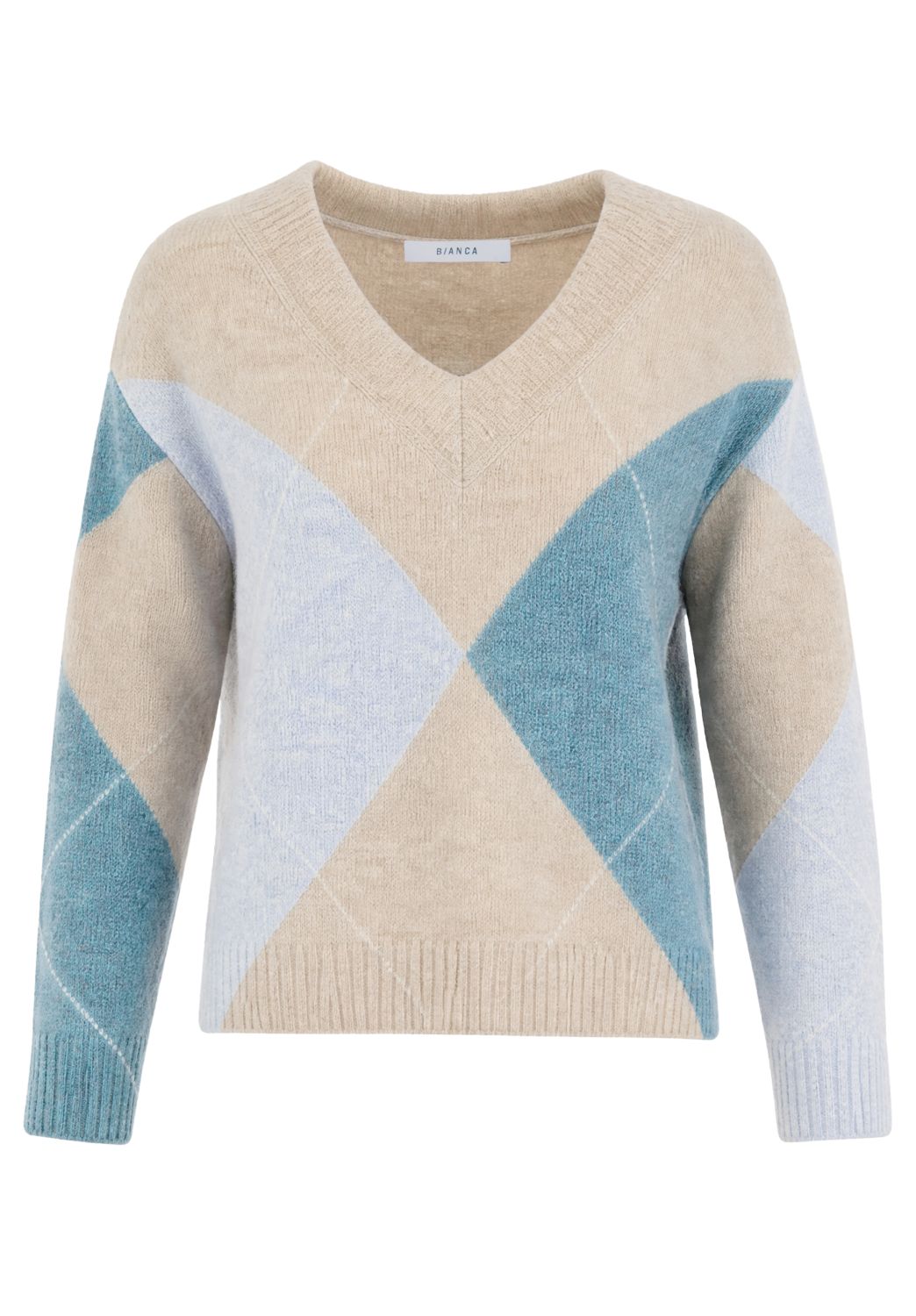 Bianca Venus Argyle Jumper