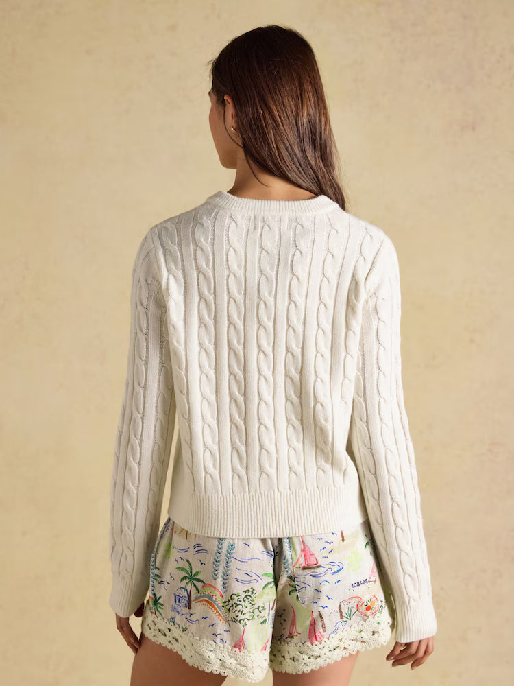 Joules Cable Cardigan