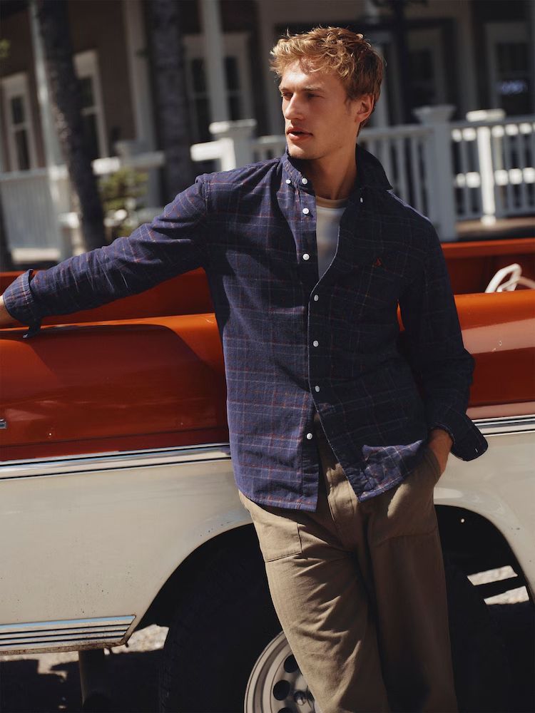 Joules Cord Check Shirt