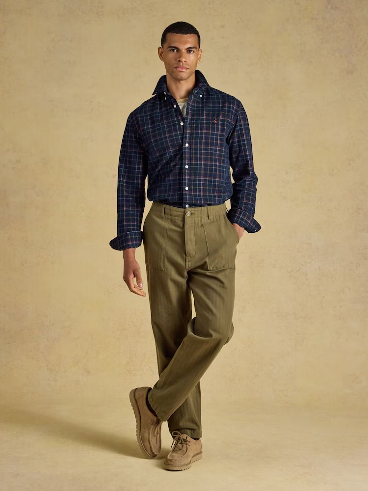 Joules Cord Check Shirt
