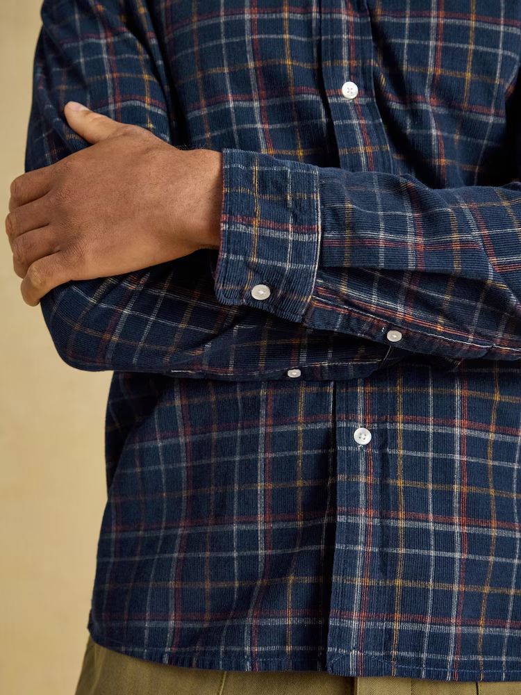 Joules Cord Check Shirt
