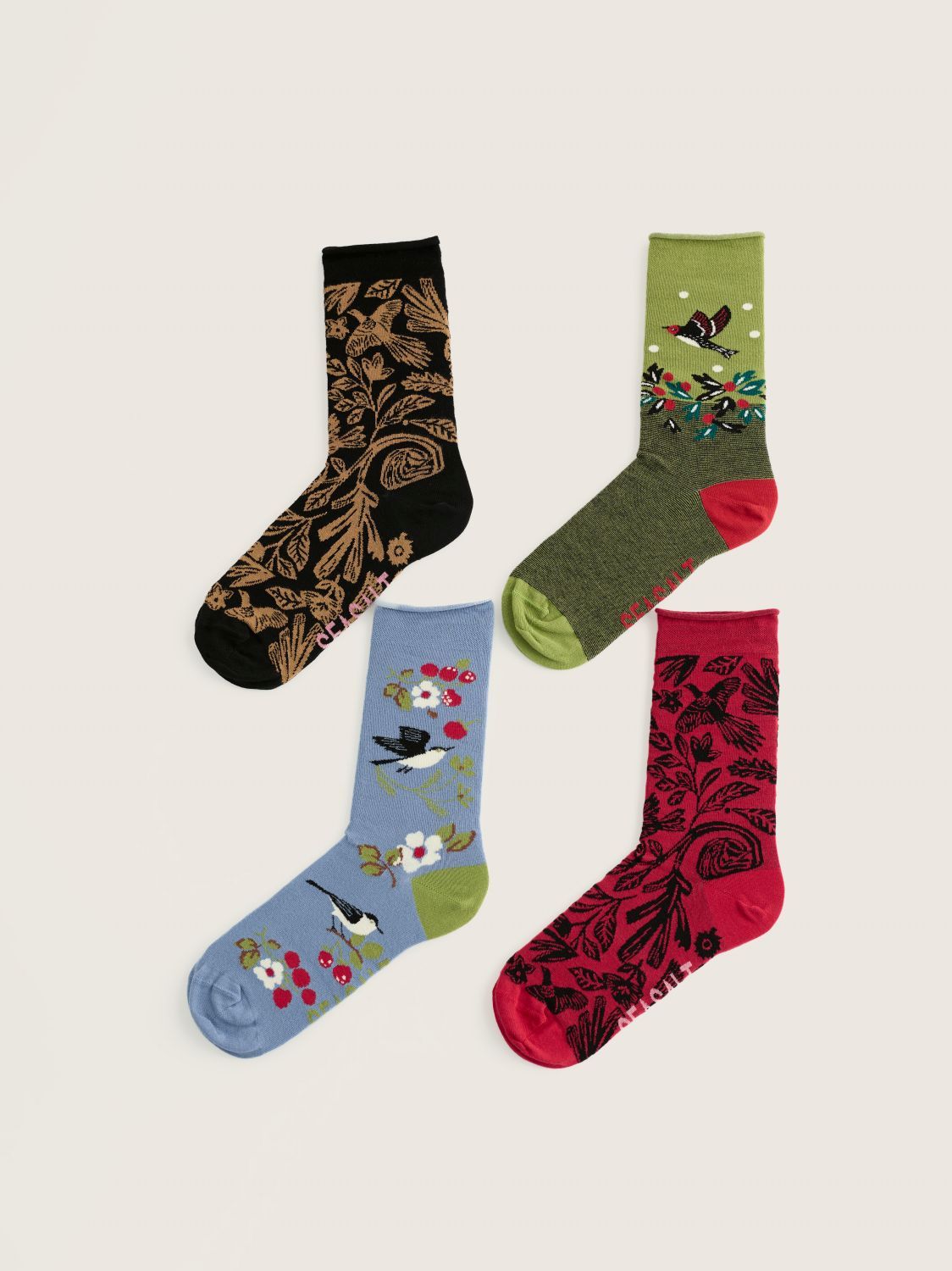 Seasalt Arty 4 pk Socks