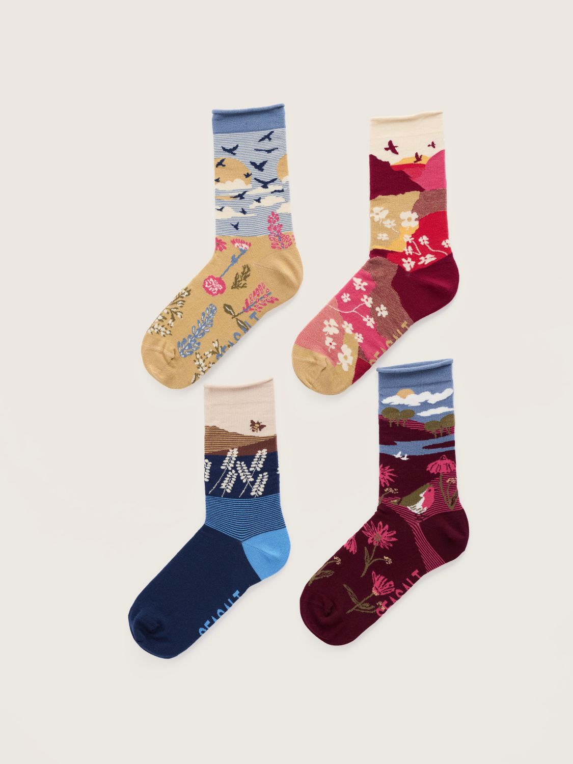Seasalt Arty Socks 4 Gift Socks