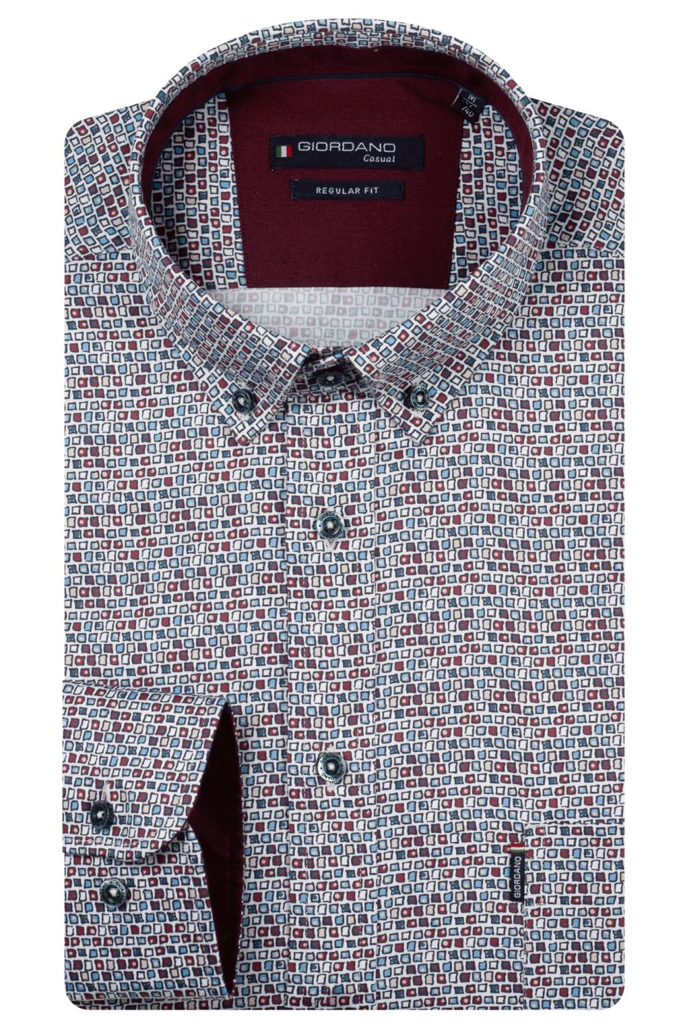 Giordano Block Geo Shirt