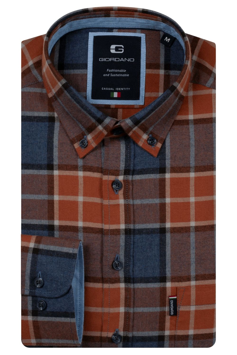 Giordano Wide Check Shirt