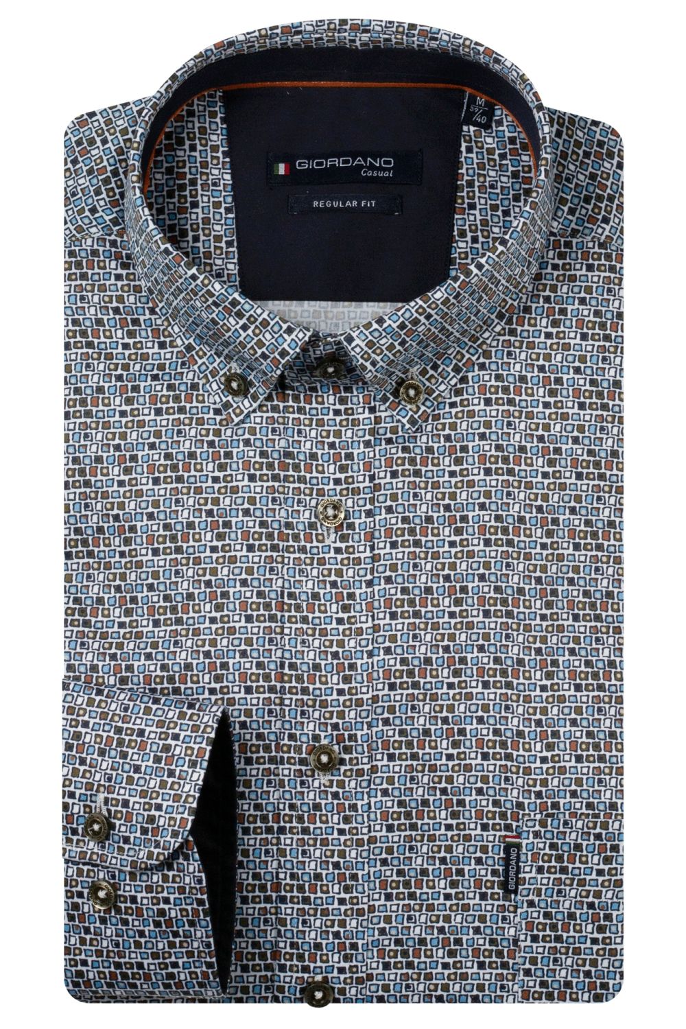 Giordano Block Geo Shirt