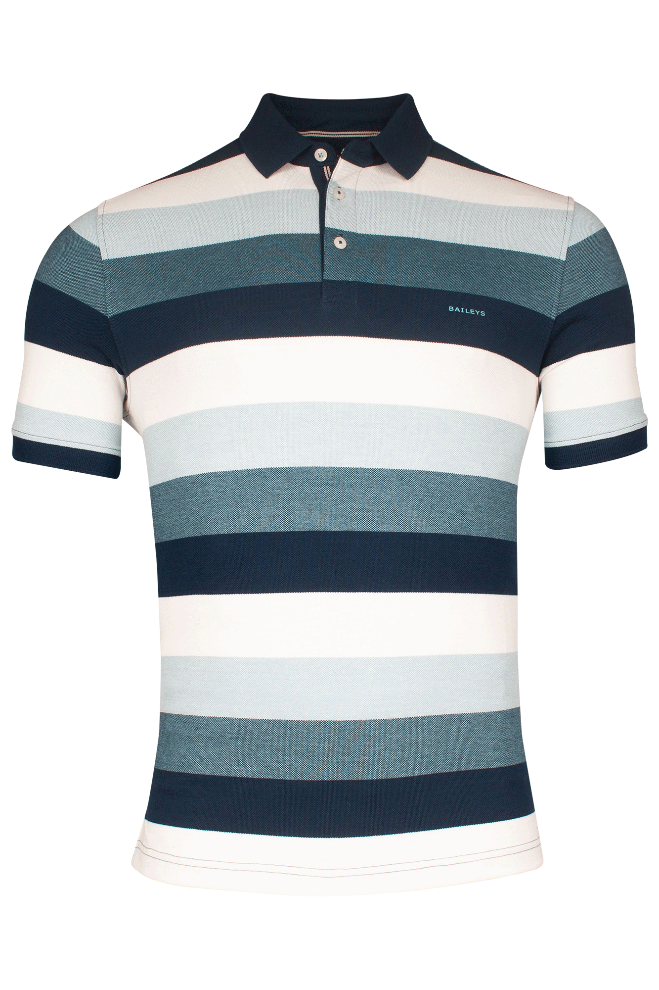 Baileys Block Stripe Poloshirt
