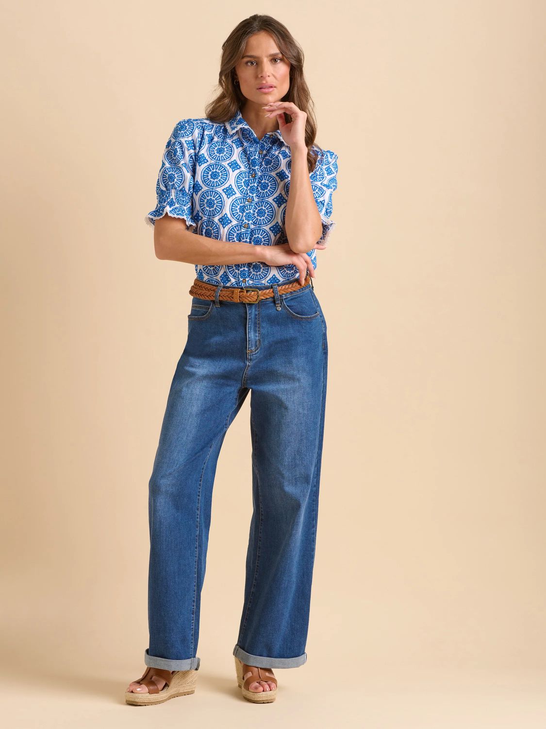 Brakeburn Wide Leg Jeans