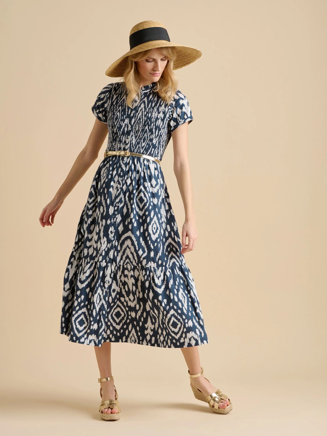 Brakeburn Ikat Maxi Dress