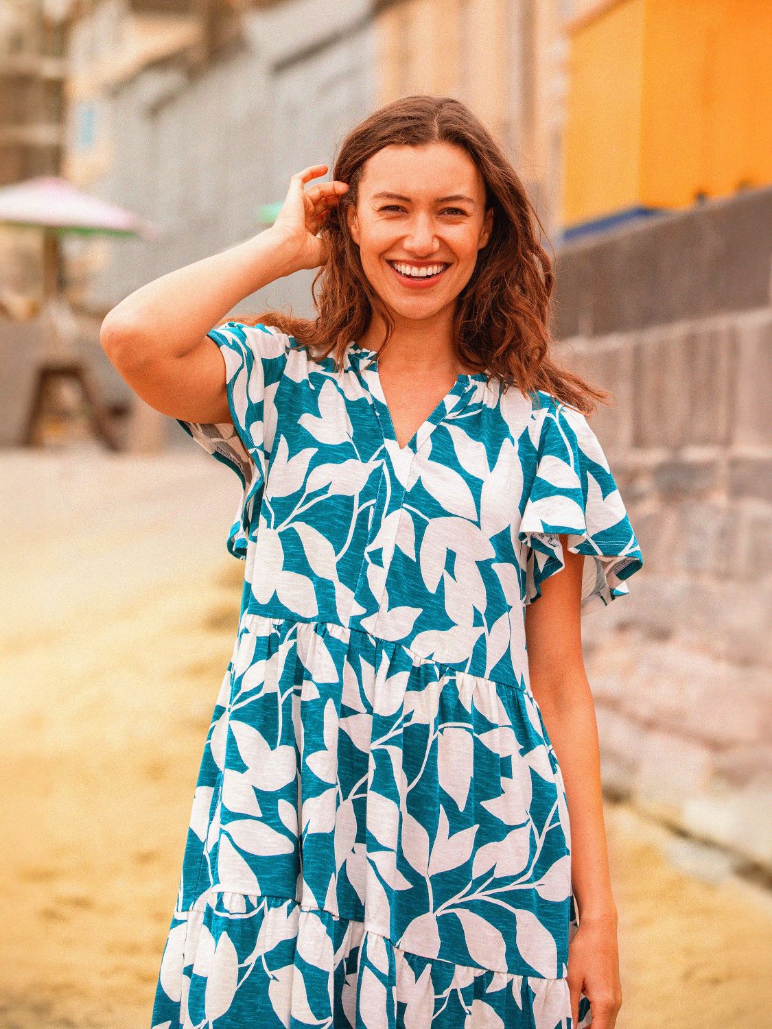Brakeburn Woodland Leaves Dress