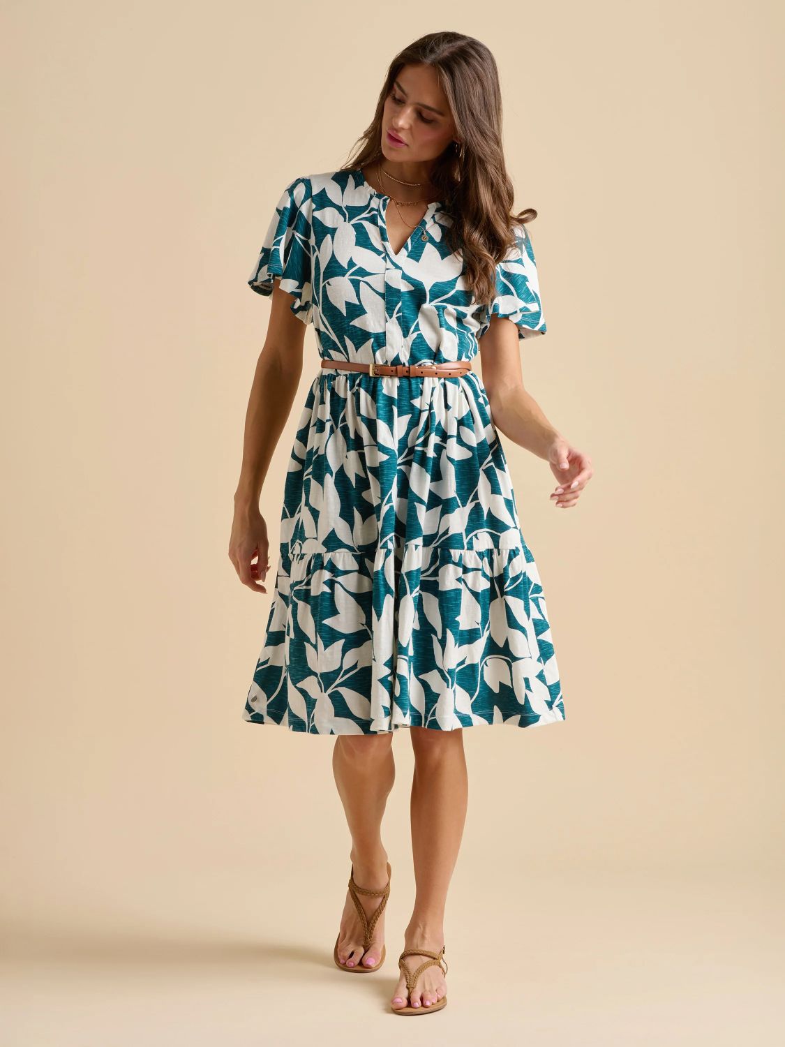 Brakeburn Woodland Leaves Dress