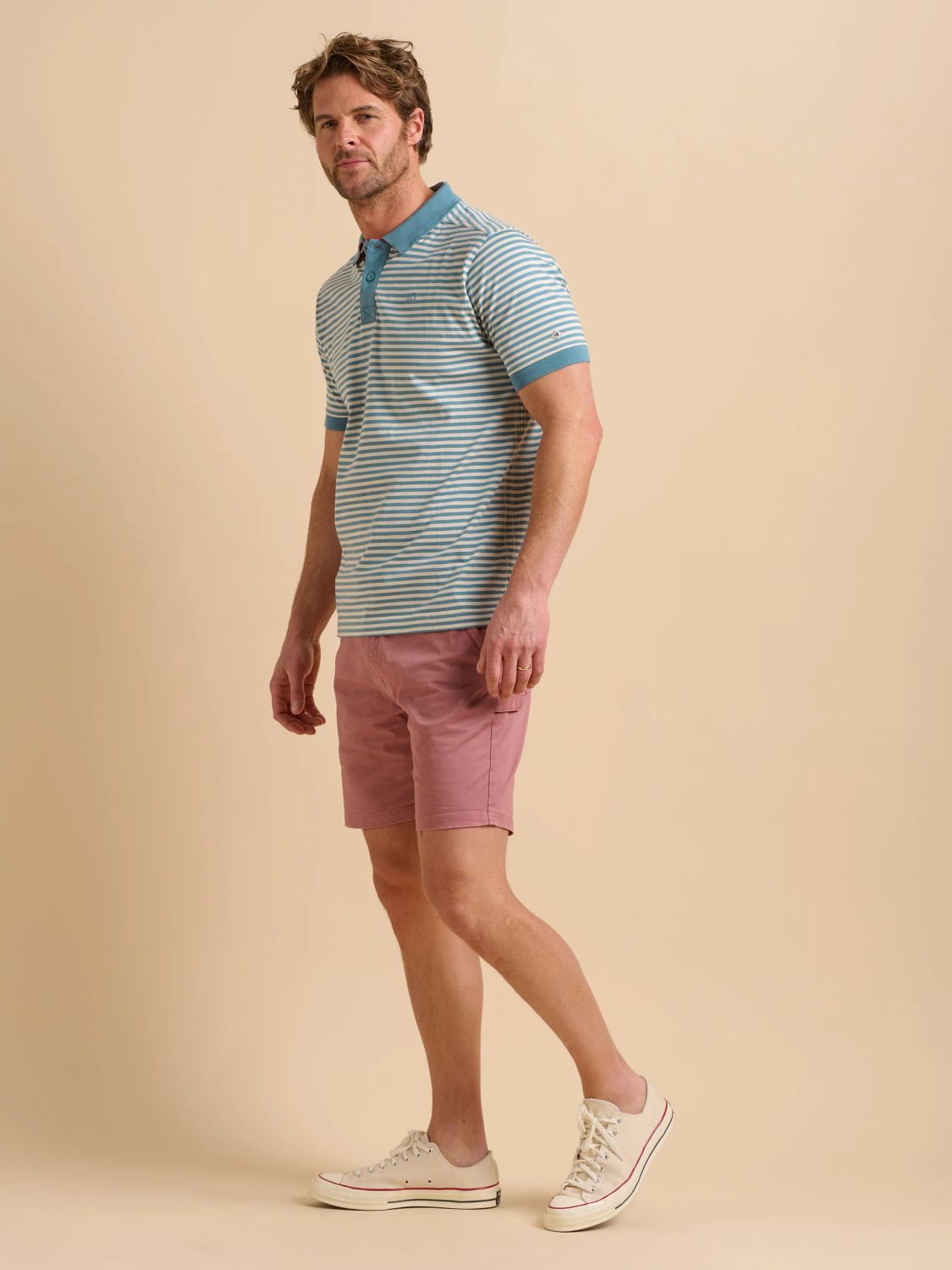 Brakeburn Stripe Poloshirt