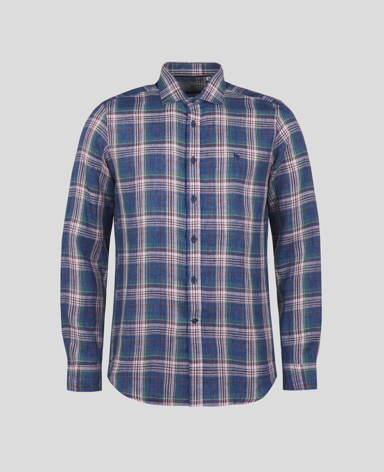 Magee Check Linen Classic Shirt