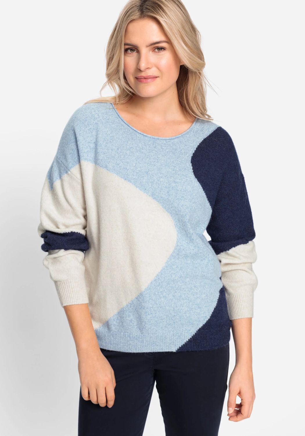 Olsen Colour Mix Jumper
