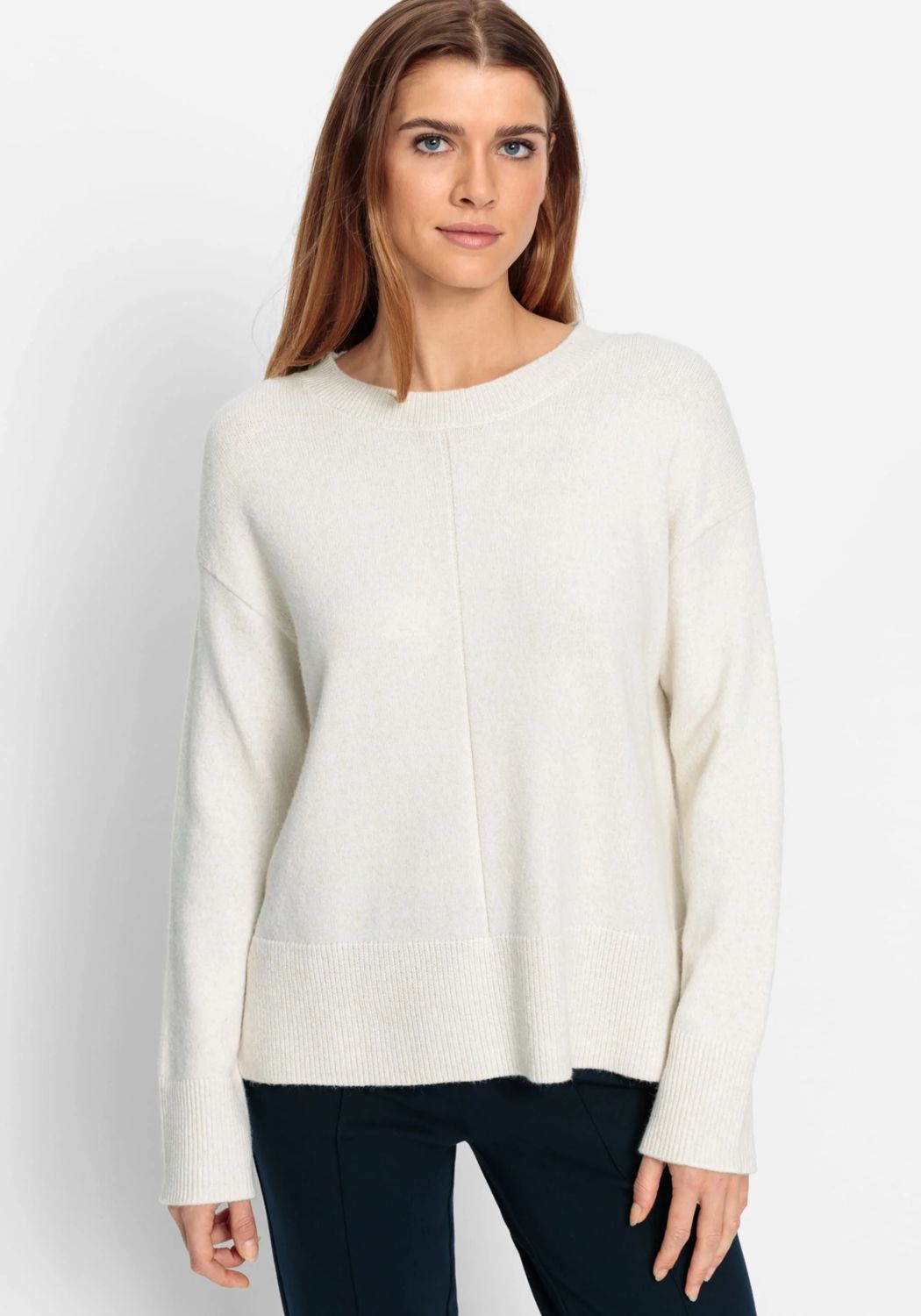 Olsen Side Slit Jumper