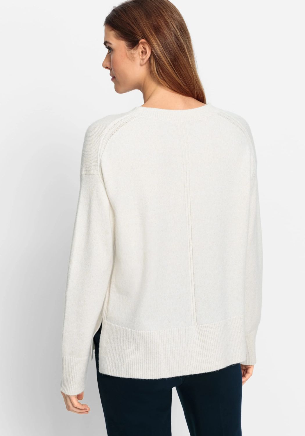 Olsen Side Slit Jumper