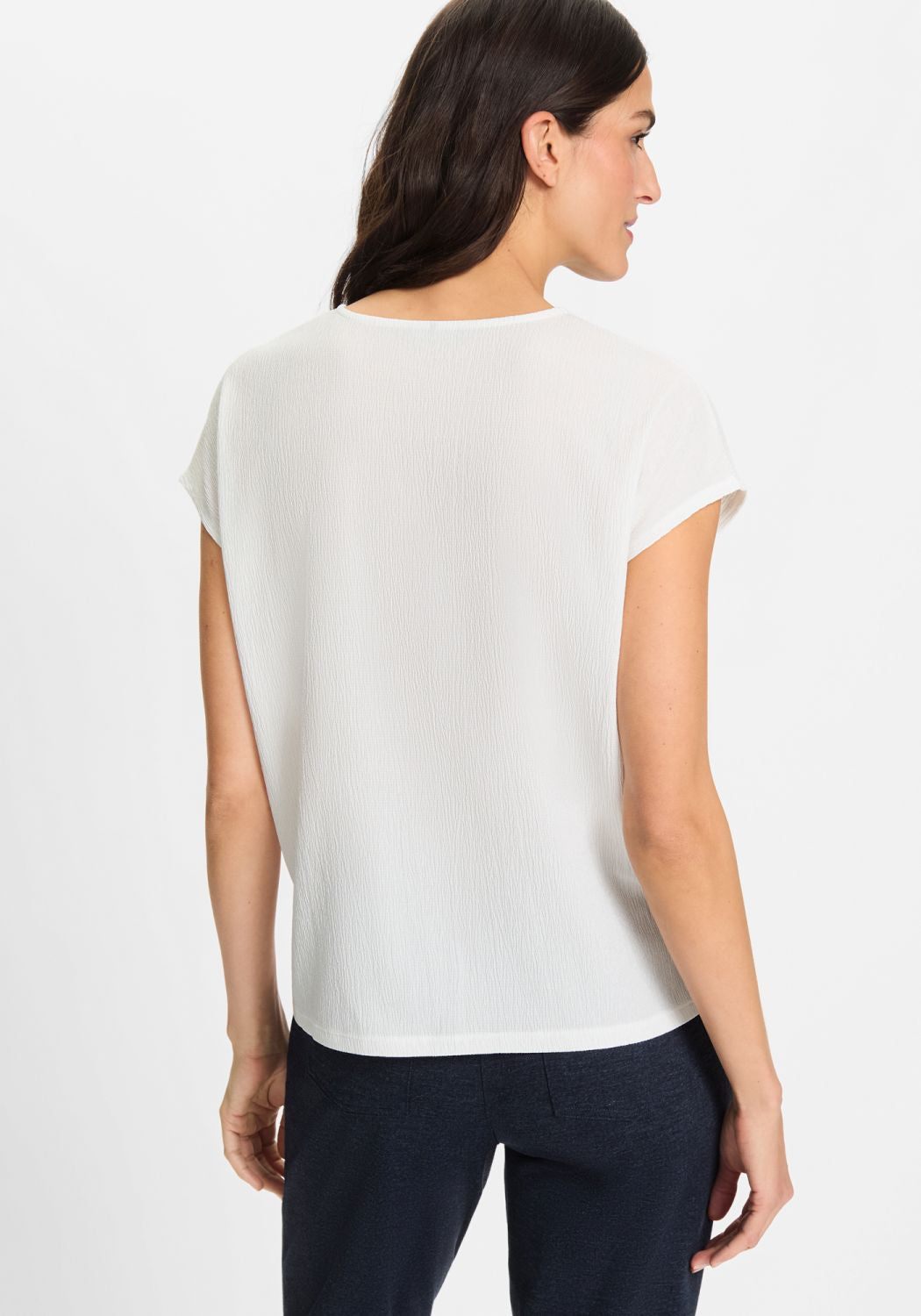 Olsen Textured V Top