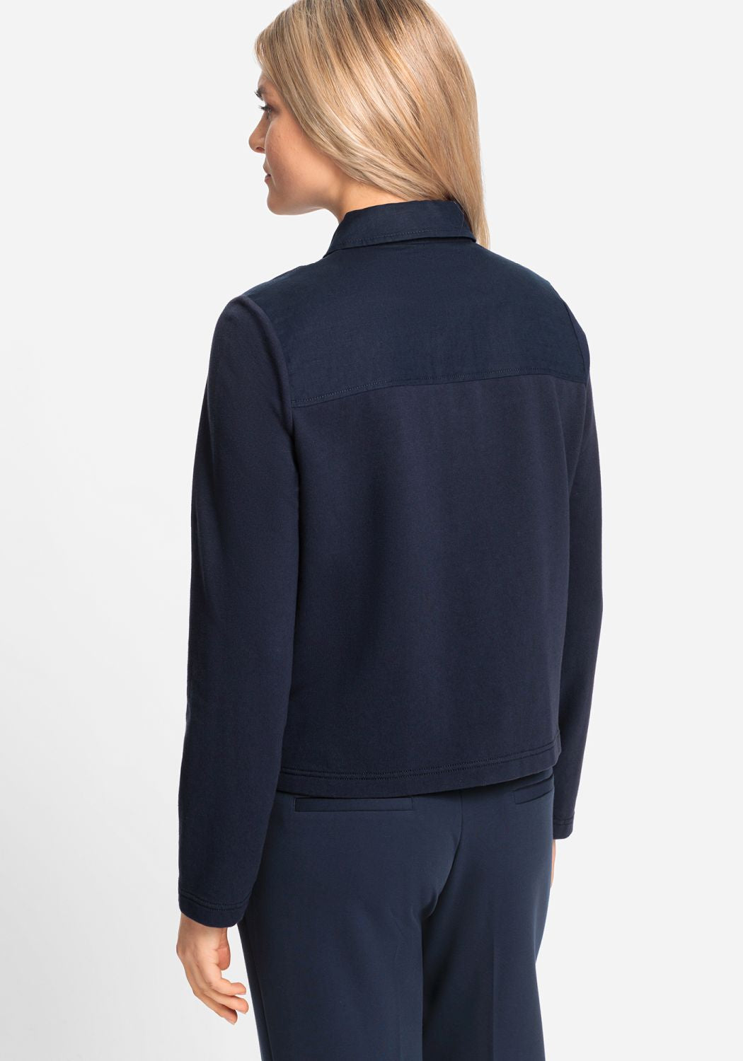 Olsen Jersey Linen Jacket