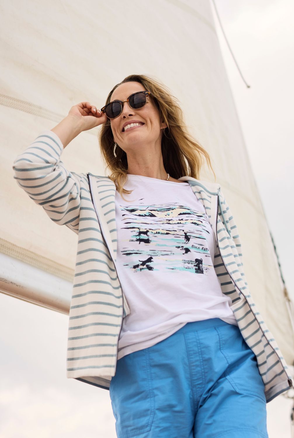 Weird Fish Beach Run Tshirt