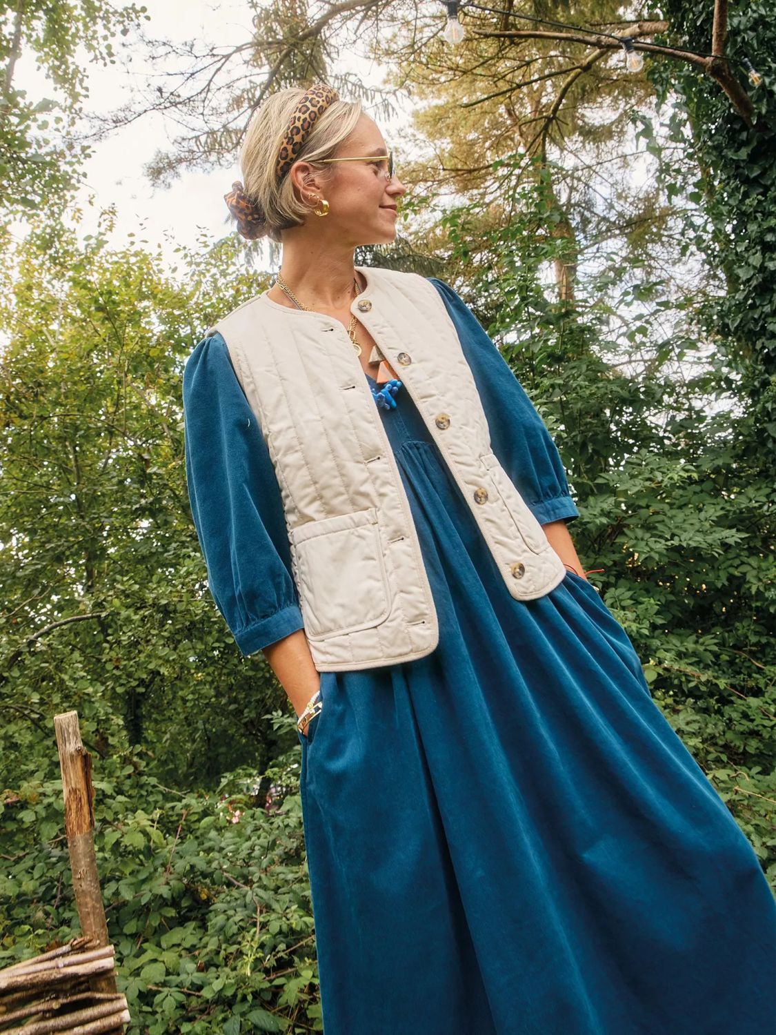 White Stuff Emma Quilted Gilet