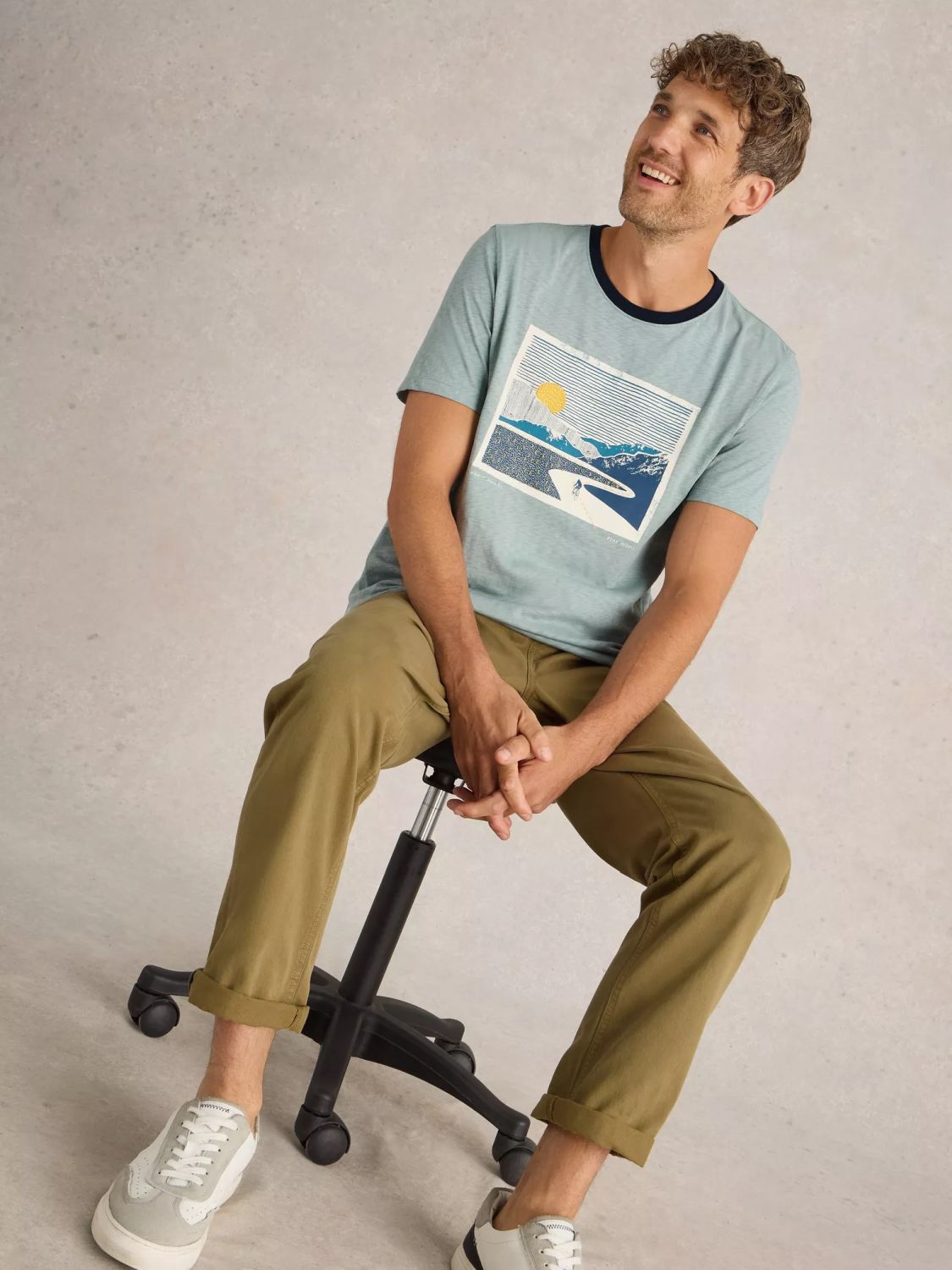 White Stuff Peak Pedal Tshirt