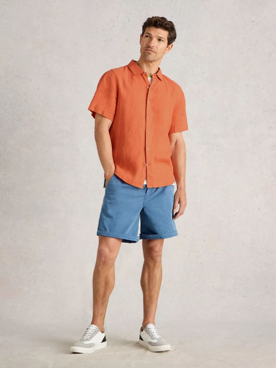 White Stuff SS Linen Shirt
