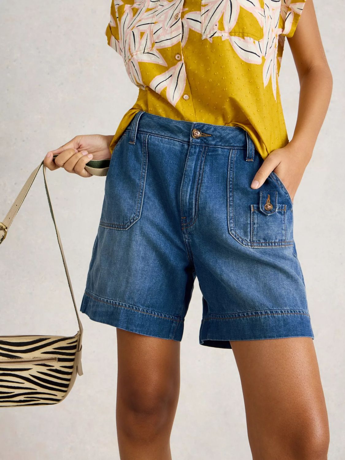 White Stuff Molly Combat Shorts