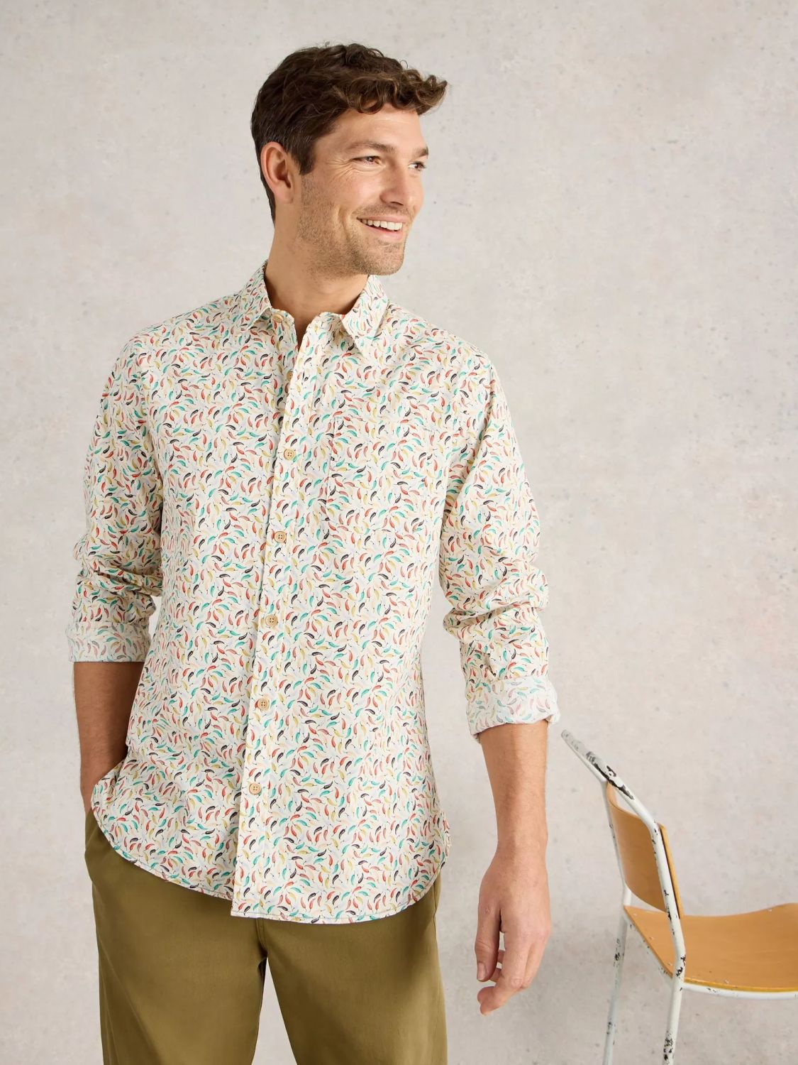 White Stuff Chilli Printed Shirt