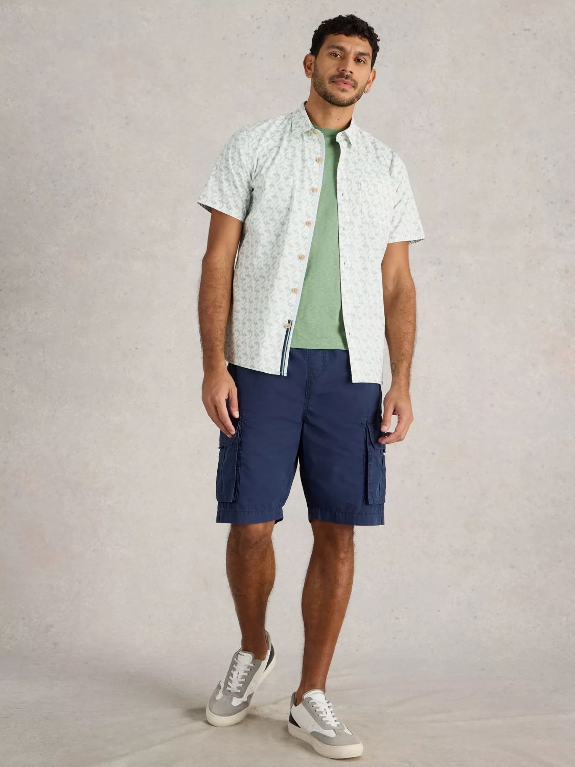 White Stuff Coi Printed  Shirt