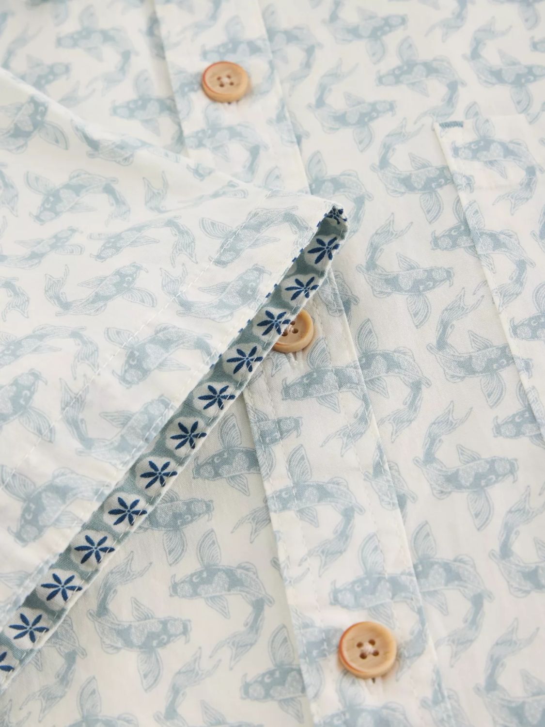 White Stuff Coi Printed  Shirt