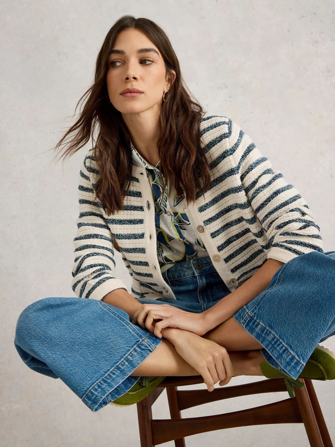 White Stuff Belle Stitchy Cardigan