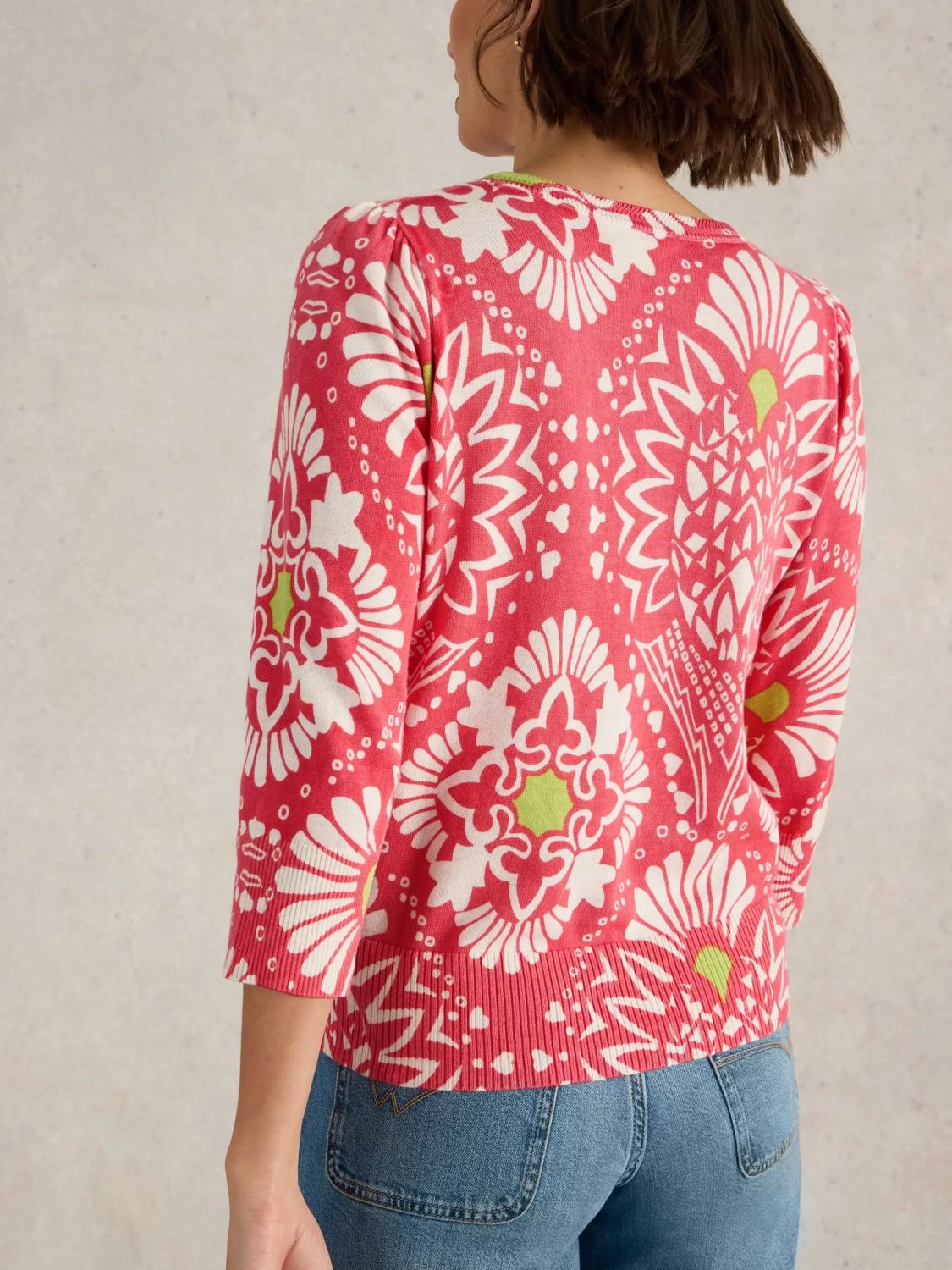 White Stuff Rose Jumper