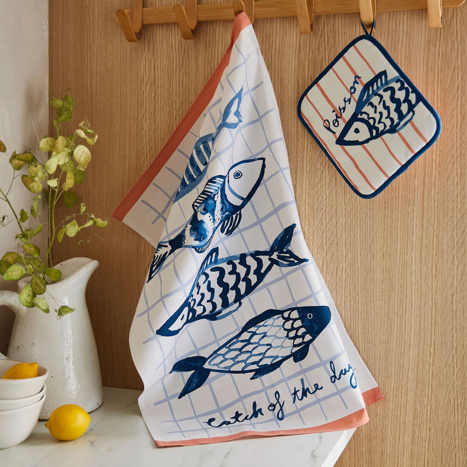 Ulster Weavers Catch of The Day Tea Towel