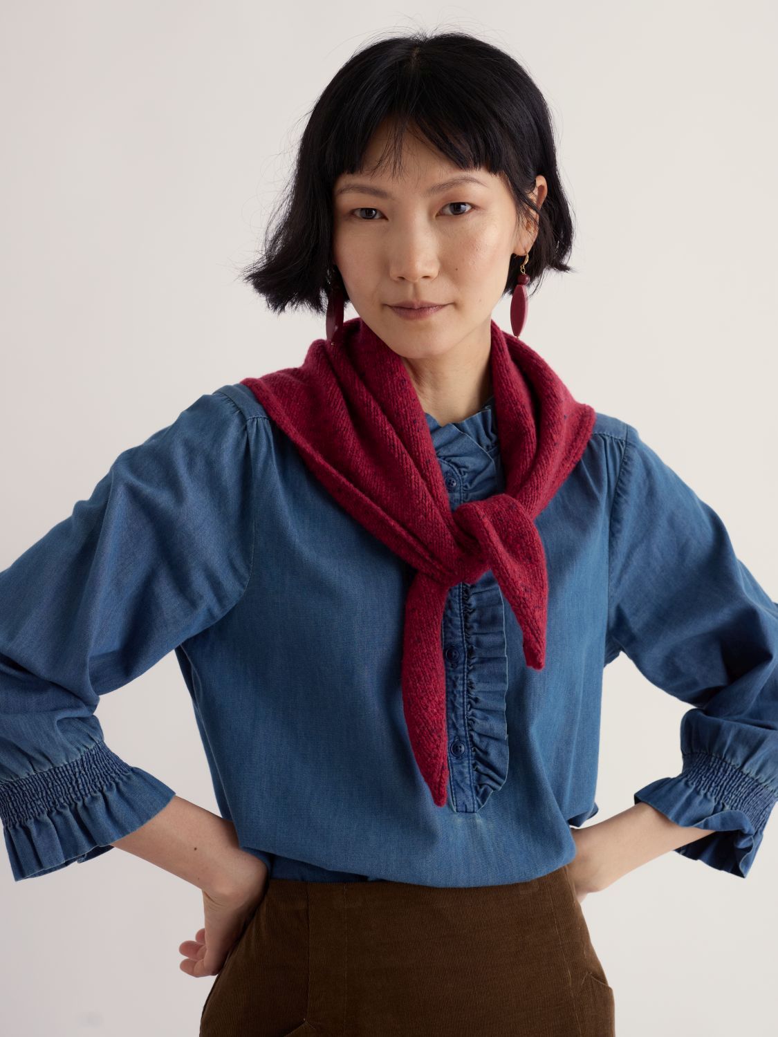 Seasalt Wild Bilberry Scarf